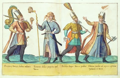 Sixteenth century costumes from 